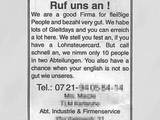 Job-Angebot Job-Angebot