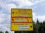 Stra&szlig;enschild