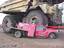 Plattes Auto
