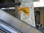 Rolltreppenwarnung