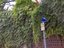 Versperrtes Schild