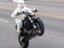 Motorrad-Hase