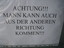 Wichtige Information