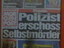 Polizist erschoss Selbstm&ouml;rder