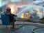Ein ganz entspannter Feuerwehrmann