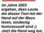 Interessante Studie