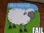 Schaf oder Pferd