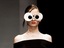 Modische Brille