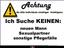 Achtung M&auml;nner