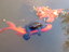 Frosch liebt Fisch