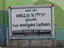 wer an Hello Kitty glaubt hat ewiges leben.