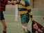 Aufgebrachter Sportler