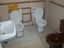 Platzsparende Toiletten
