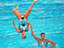 Wasserballett mit Skelett
