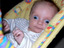 Baby macht gro&szlig;e Augen