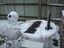 Schneemann am Computer