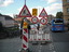 Schilderwirrwarr in Bamberg