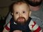 Baby mit schnellen Haarwuchs