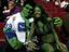 Hulk mit Freundin