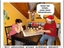 Adventskranz des Mannes