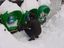 Telefonieren im Schnee