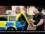 Verhaftetes Polizeiauto