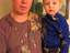 Papa und Sohn