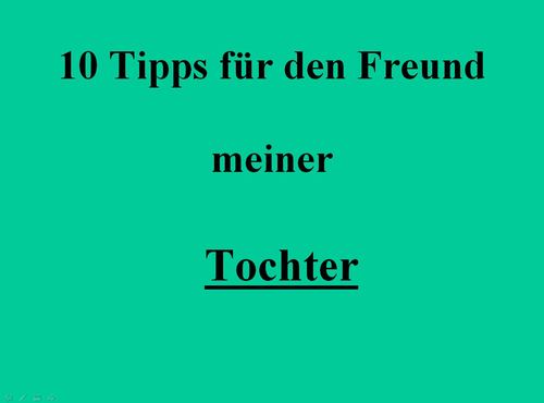 10 Tipps 10 Tipps