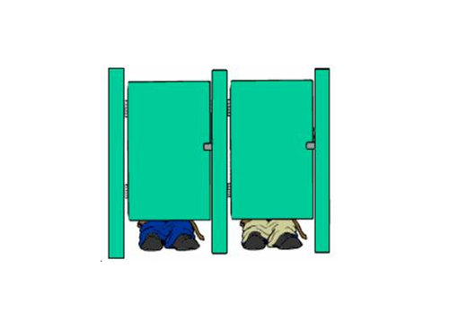 Auf der Toilette Auf der Toilette