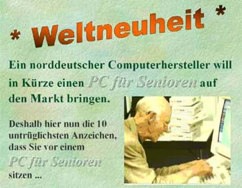 Senioren PC Senioren PC