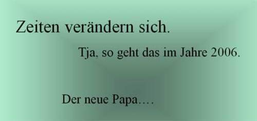 Neuer Papa Neuer Papa