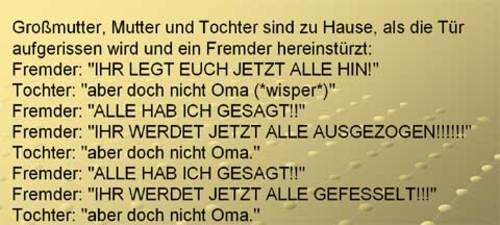 Alle hat er gesagt Alle hat er gesagt