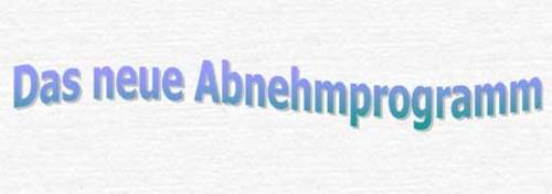 Abnehmprogramm Abnehmprogramm
