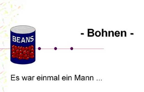 Lecker Bohnen Lecker Bohnen