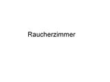 Raucherzimmer