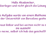Matheaufgabe