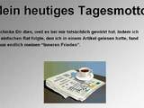 Tagesmotto