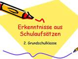 Schulaufs&auml;tze