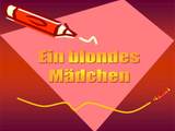 Blonde Sch&uuml;lerin