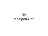 Kneipenuhr