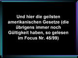 USA-Gesetze