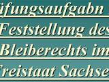 Willkommen in Sachsen