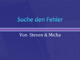 Fehlersuche