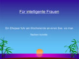 Intelligente Frau