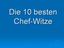 Die 10 besten Chefwitze
