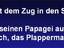 Reise mit Papagei