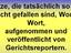 Dialoge vor Gericht