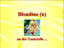 Blondine an der Takstelle