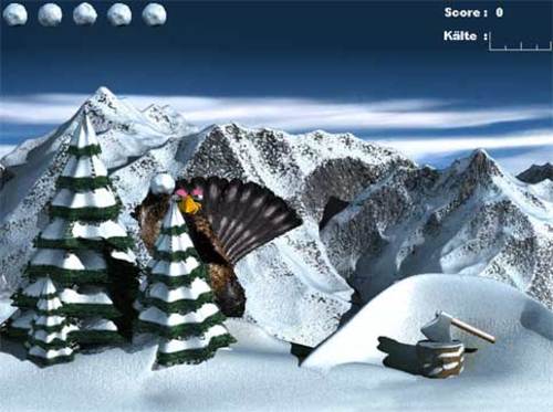Schneeball-Schlacht Schneeball-Schlacht