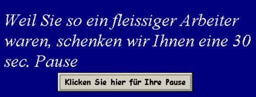 30 Sekunden Pause 30 Sekunden Pause